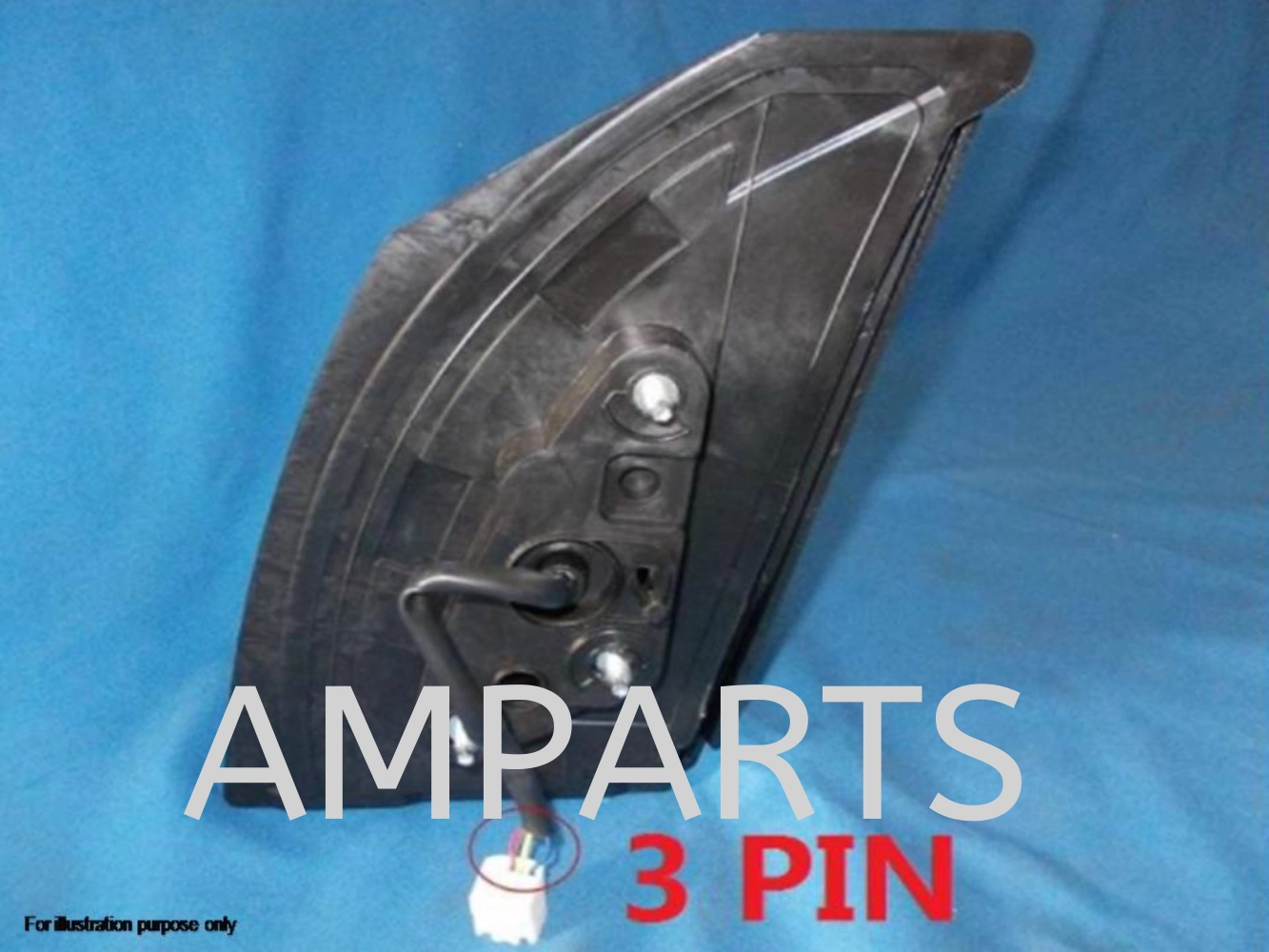 Perodua Viva 2007 Door Mirror (Auto) 3 Pin