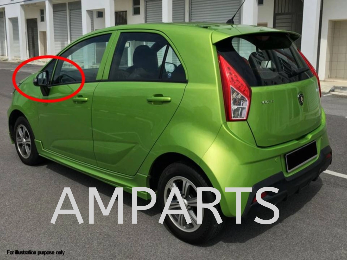 Proton Iriz 2014 Door Mirror 5 Pin = Persona 2016