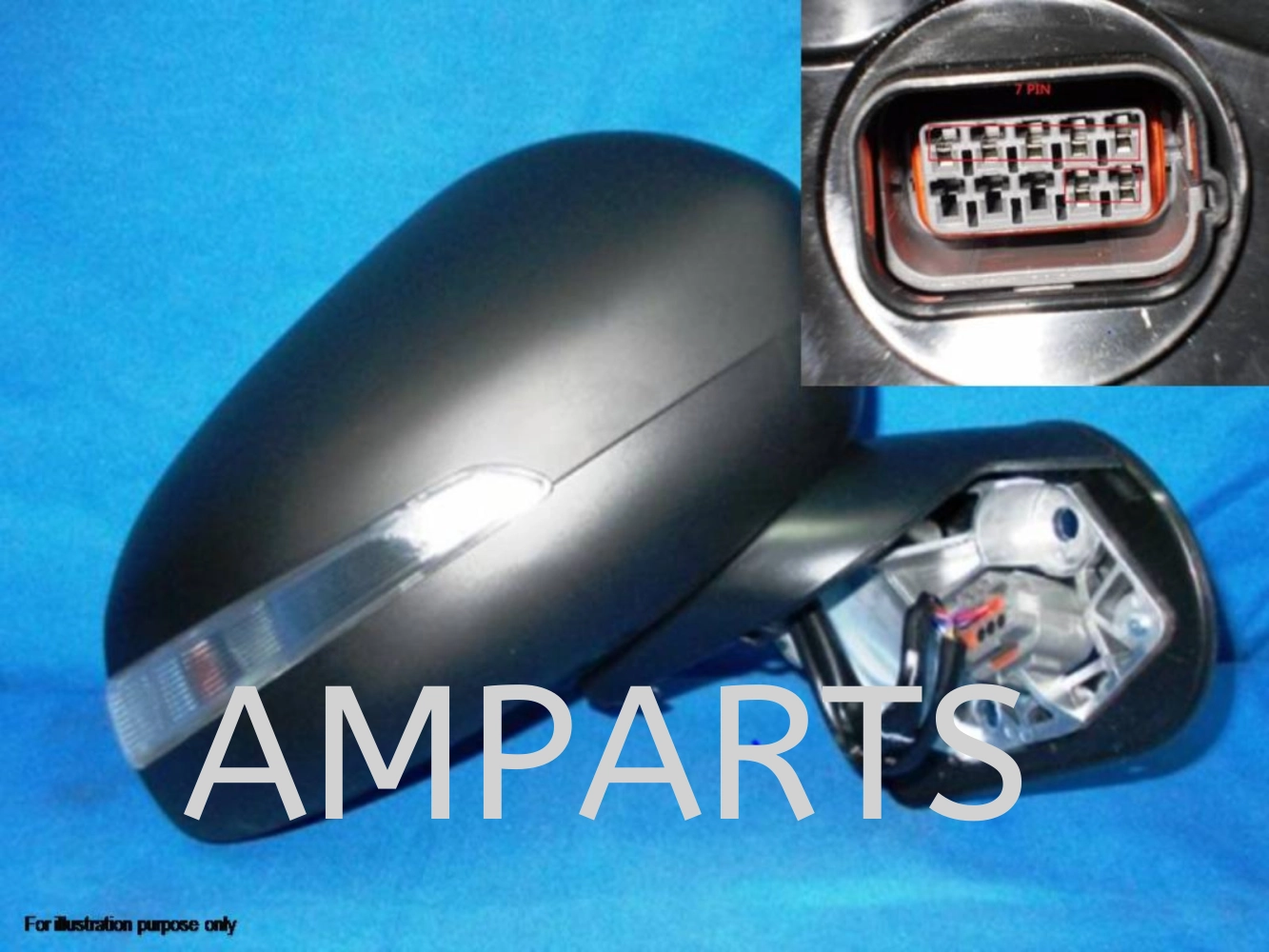 Proton Iriz 2014 Door Mirror 7 Pin = Persona 2016