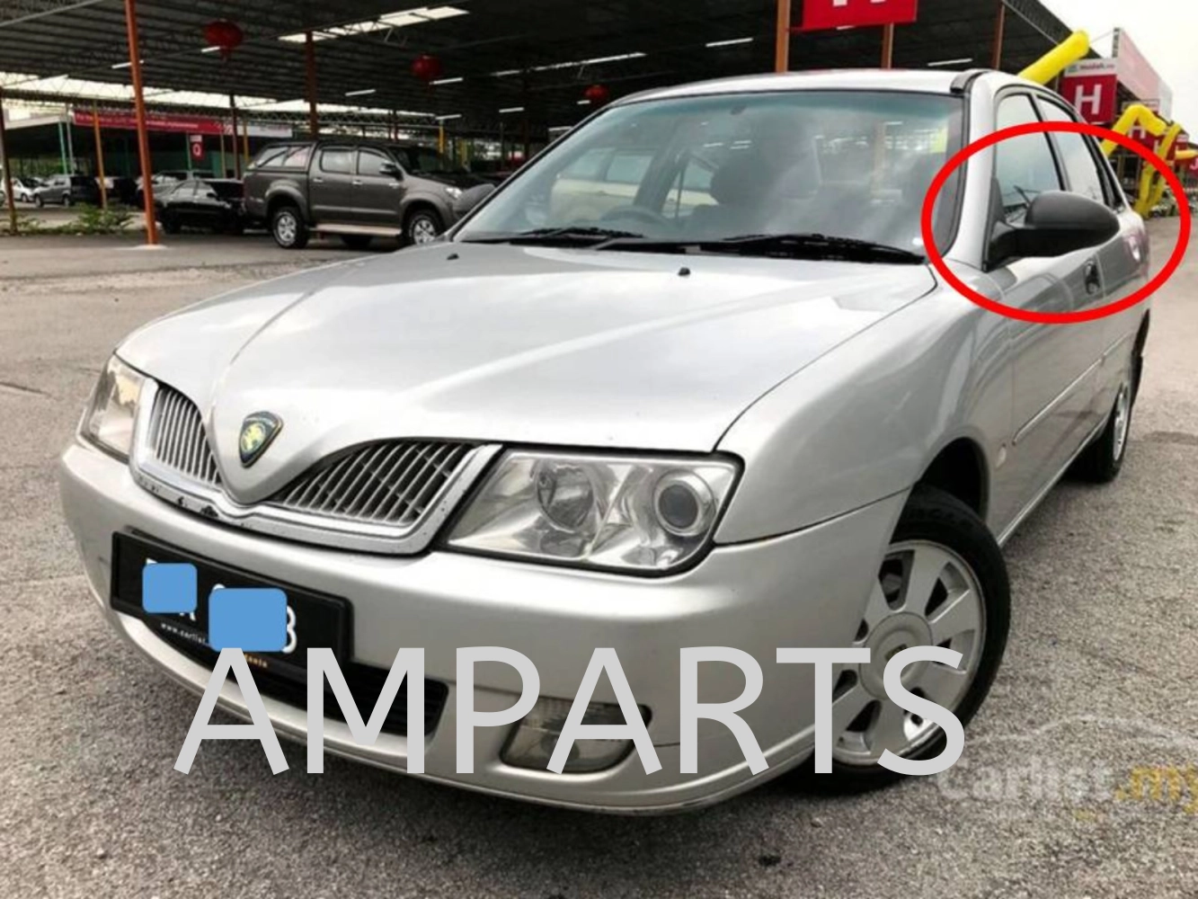Proton Waja 2001 Door Mirror 3 Pin