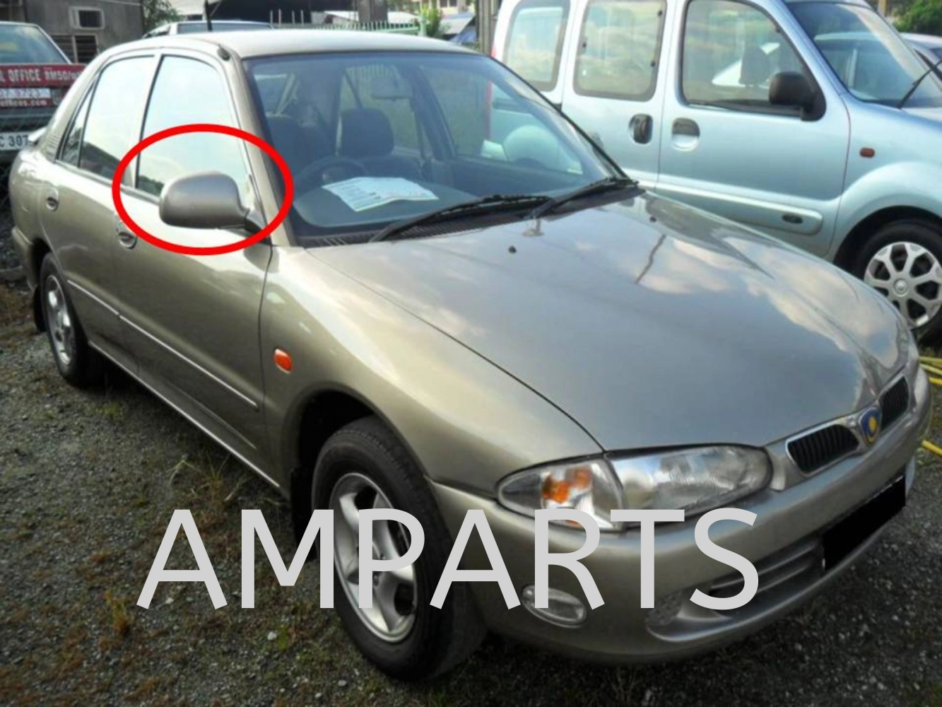 Proton Wira 1992 Door Mirror (Manual)