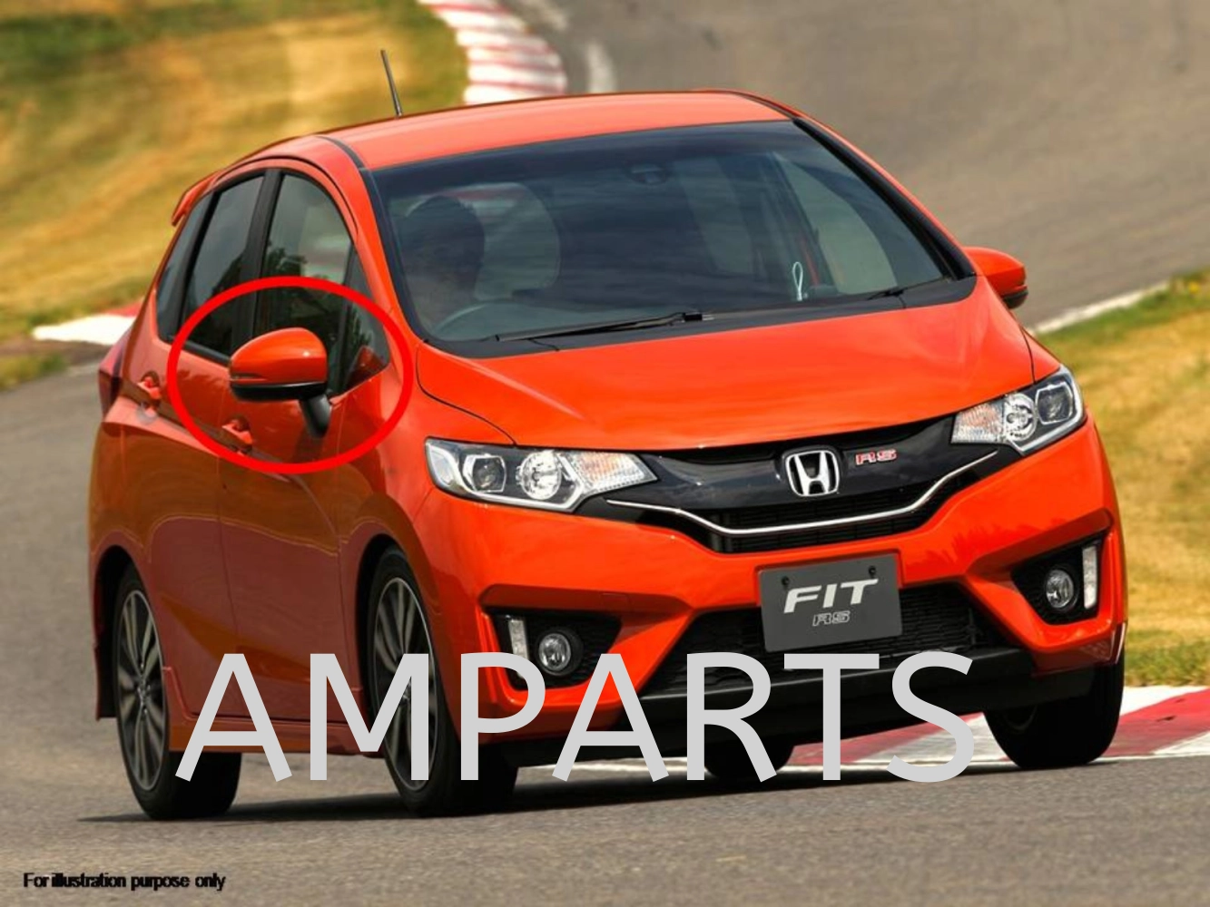 Honda Jazz 2015 Door Mirror 5 Pin