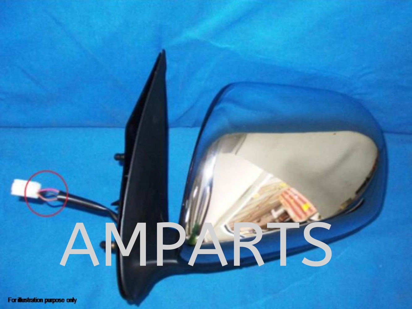 Toyota Hilux 2011 Door Mirror (Auto) 3 Pin