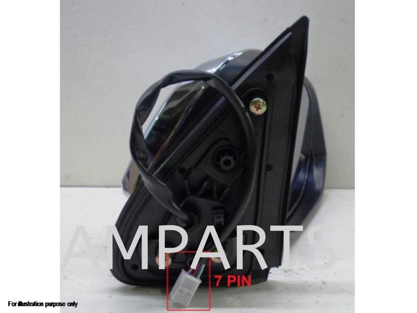 Toyota Hilux 2016 Door Mirror (Auto) 7 Pin