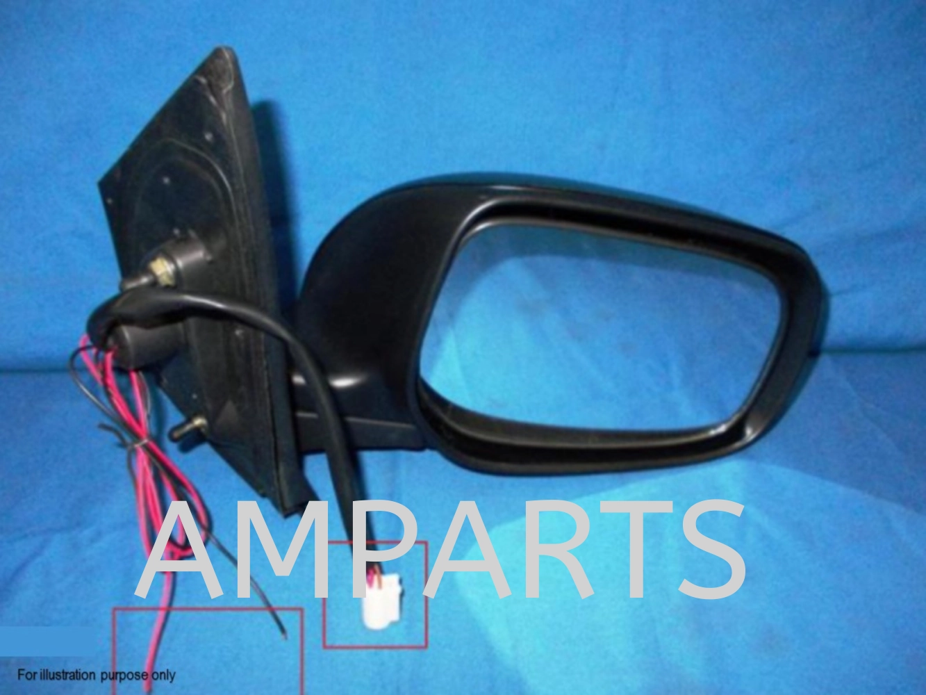 Toyota Vios 2008 Door Mirror With Lamp (Auto) 5 Pin