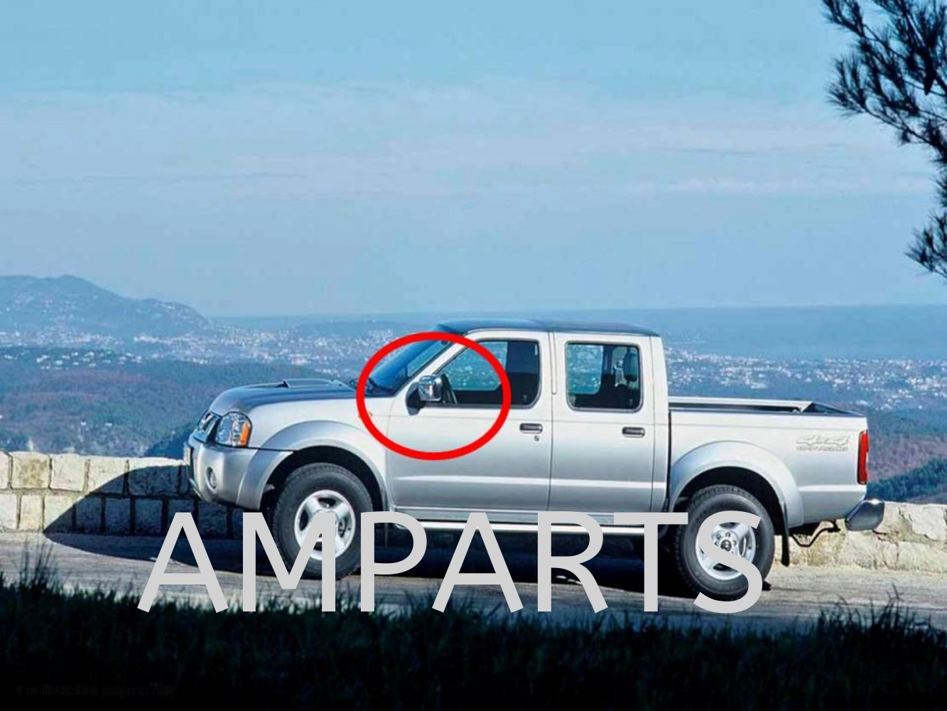 Nissan Navara 2009 Door Mirror (Manual)