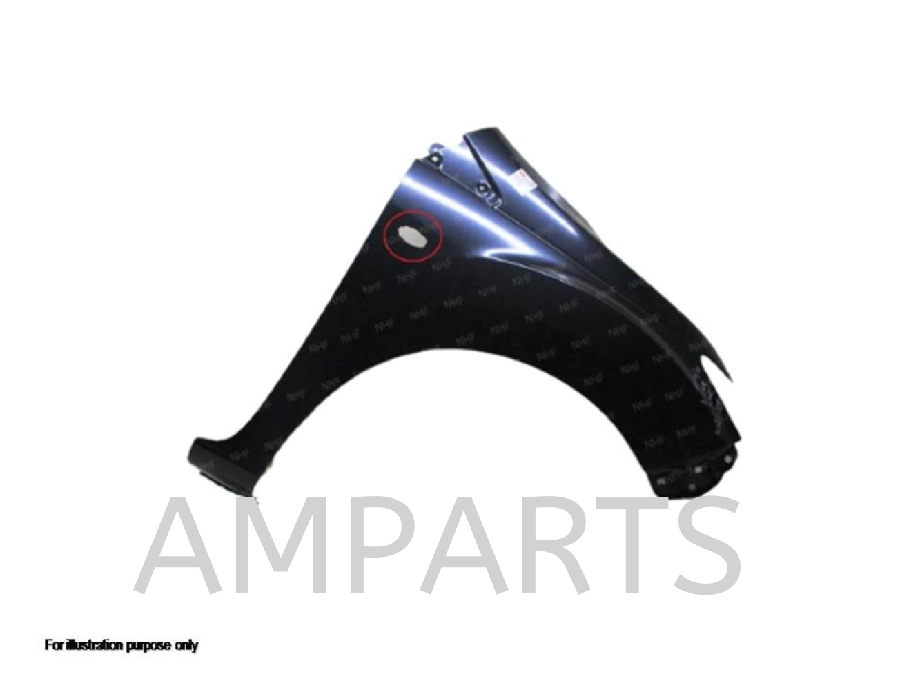 Perodua Bezza 2016 Front Fender (No Hole)