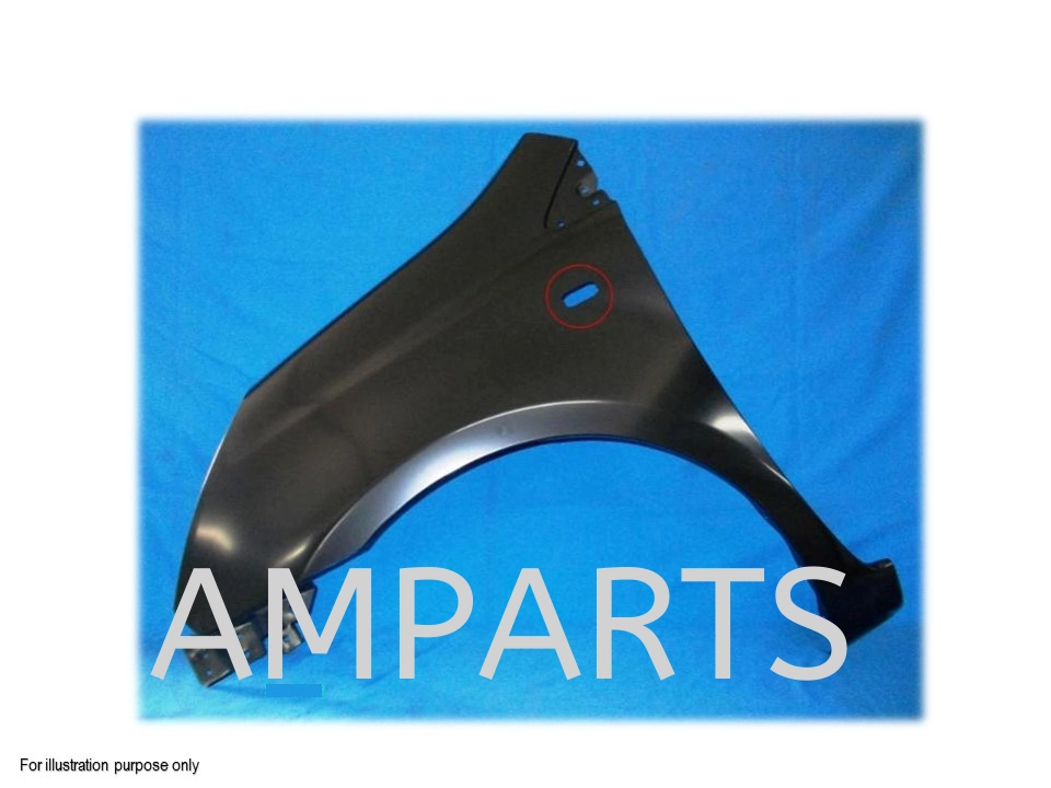 Nissan Grand Livina 2007 Front Fender With Side Lamp Hole