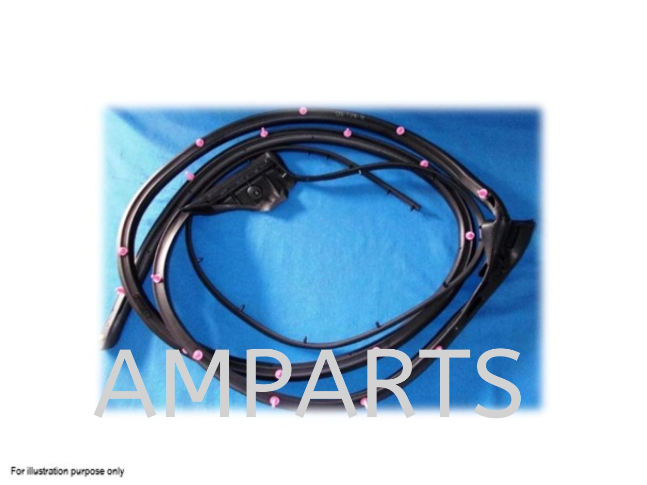 Nissan Navara 2009 4Door Rear Door Weatherstrip