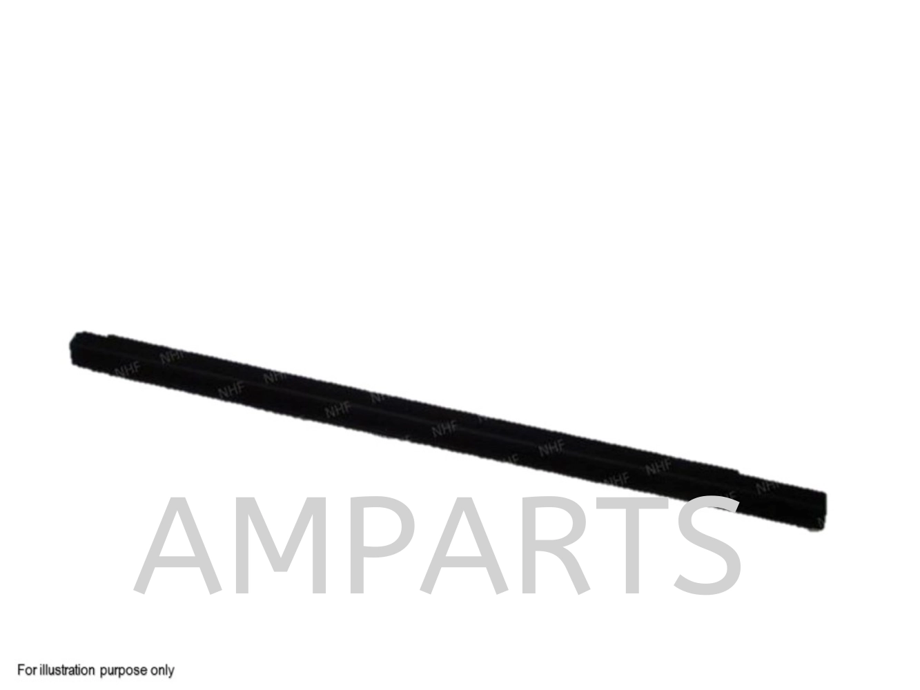 Nissan Sentra 2000 Rear Door Glass Outer Molding