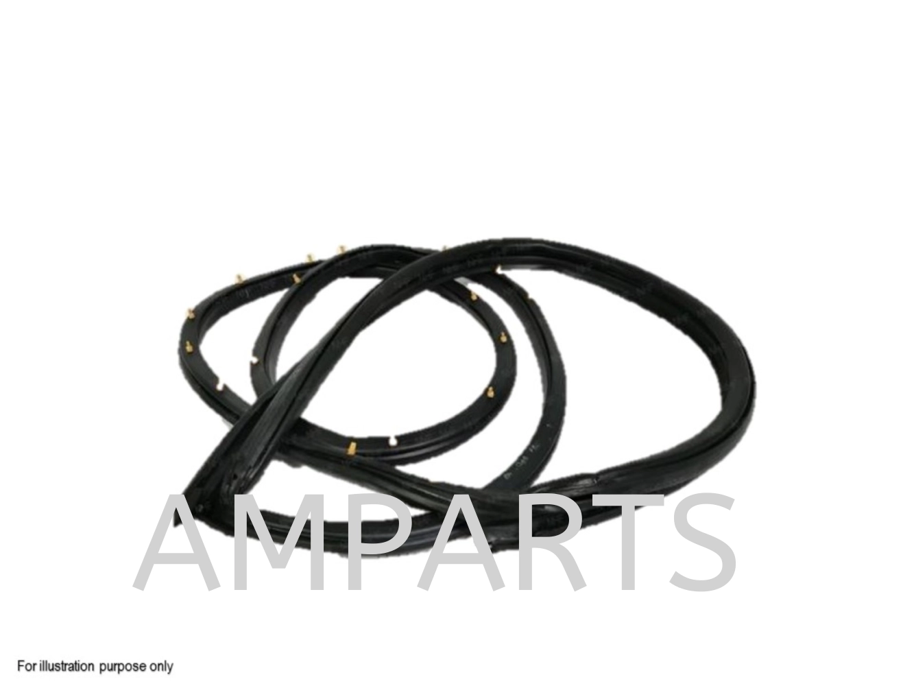 Honda Accord 1990 Front Door Weatherstrip