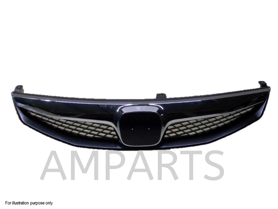 Honda Civic 2009 Front Grille With Molding