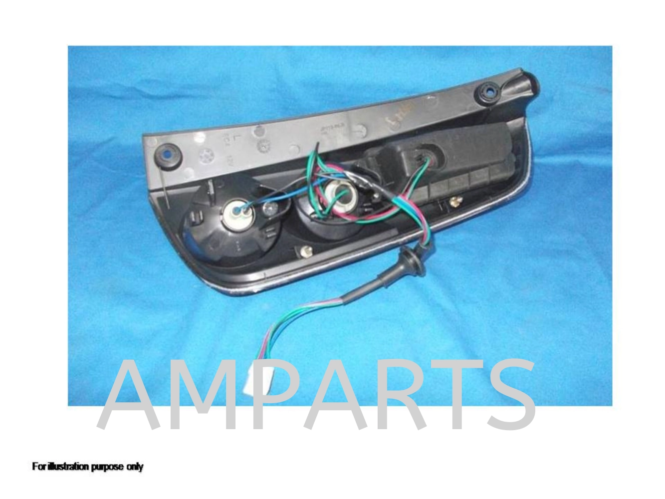 Perodua Myvi 2005 Tail Lamp Assembly Set (Red Base Smoke Lens)
