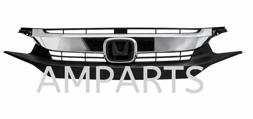 HONDA CIVIC 2016 GRILLE WITH MOLDING SET CHROME